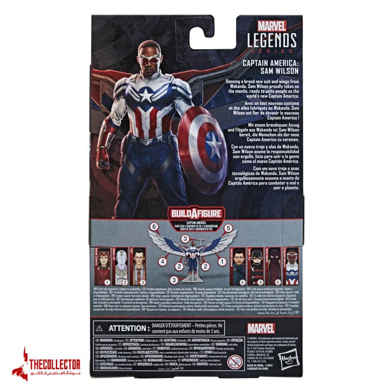 اکشن فیگور کاپیتان آمریکا سریال فالکون hasbro