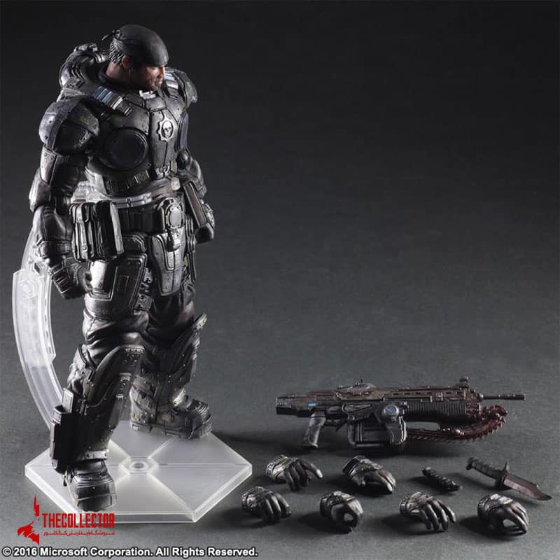 مارکوس فنیکس Play Arts Gears of War Storm