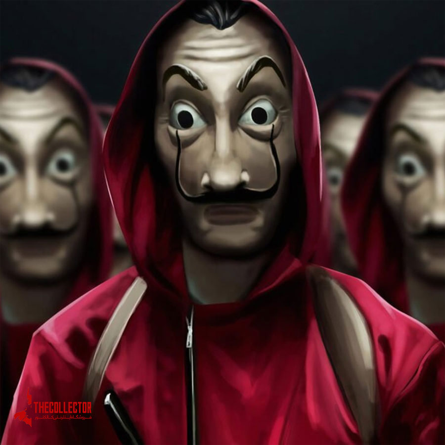 ماسک سالوادو دالی و سریال money heist